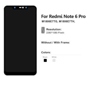 Mi Redmi Note 6 Pro Lcd Display Folder Phoner.in 10