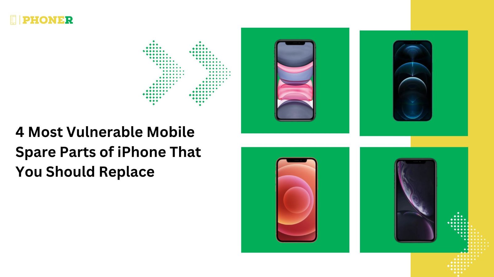 4 Most Vulnerable Mobile Spare Parts of iPhone That You Should Replace