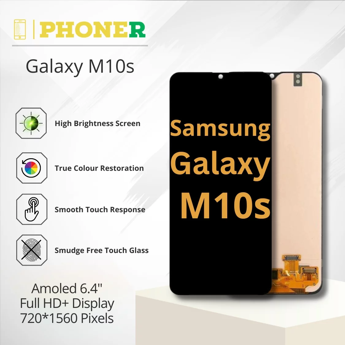 Samsung Galaxy M10s Lcd Display Folder Precision Craftsmanship for  Impeccable Mobile Screen Repairs Cash On Delivery Amoled