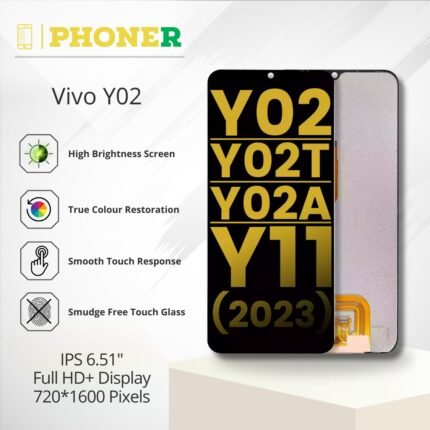 Vivo Y02 LCD Display Folder