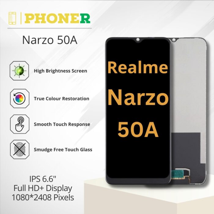 Realme Narzo 50A LCD Display Folder