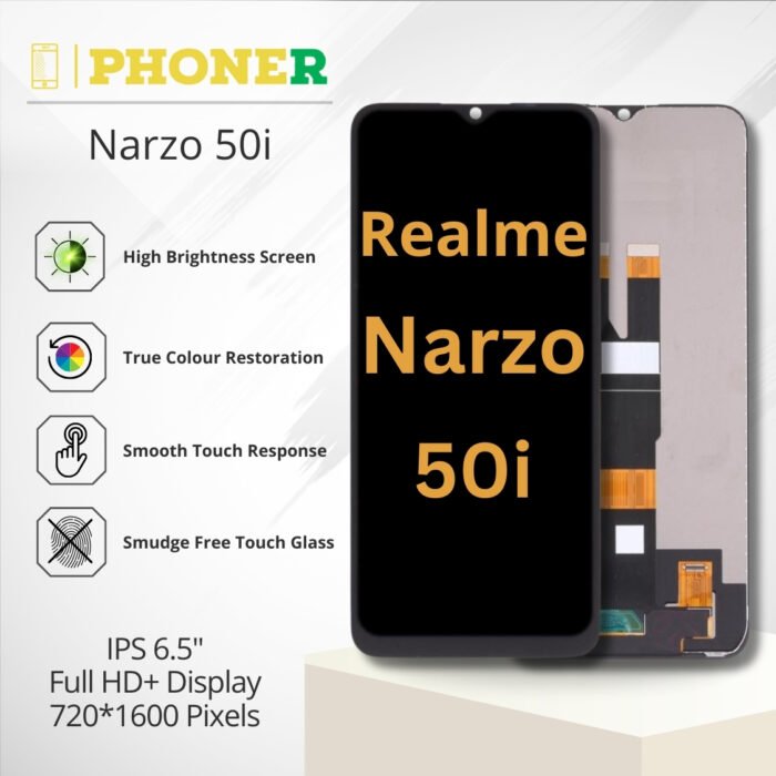 Realme Narzo 50i LCD Display Folder