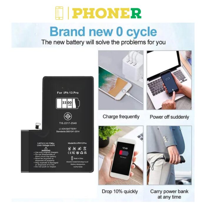 Mobile Battery for iPhone 13 Pro
