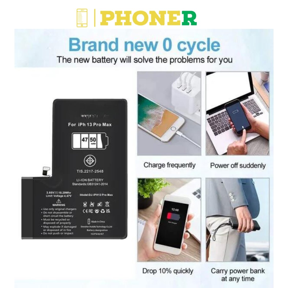 Connector Replacement How To Change An Iphone X Battery - Main Image