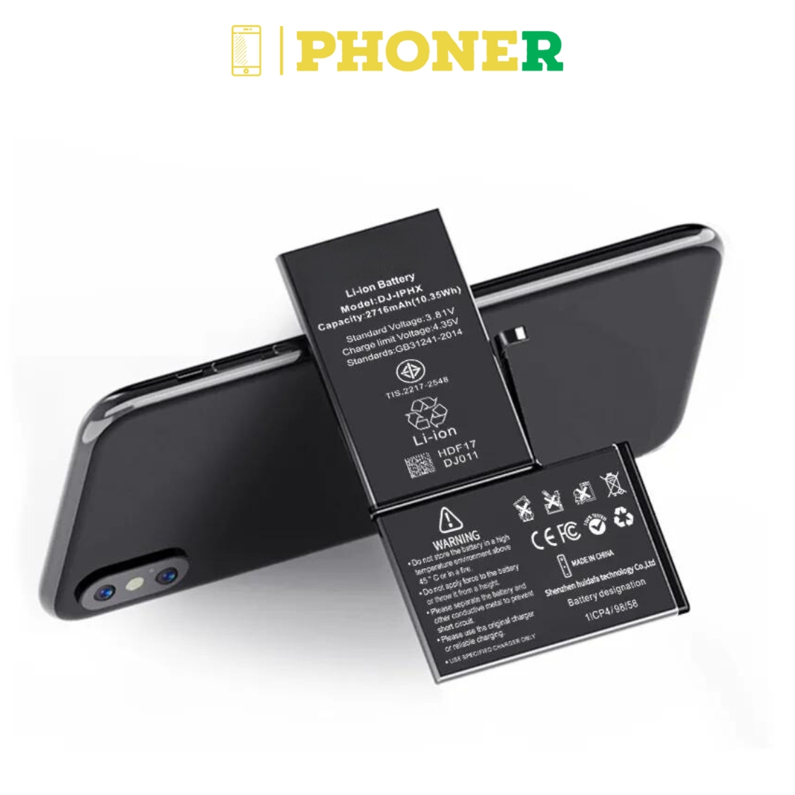 Mobile Battery For IPhone X Elevate Your Device s Power By 35 Free Shipping Phoner.in COD