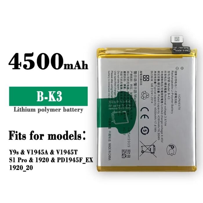 Mobile Battery for Vivo S1 Pro BK3