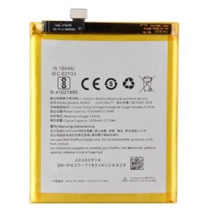 Mobile Battery For OnePlus 5T BLP637