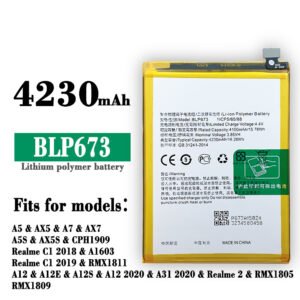 Mobile Battery For Realme C1 BLP673