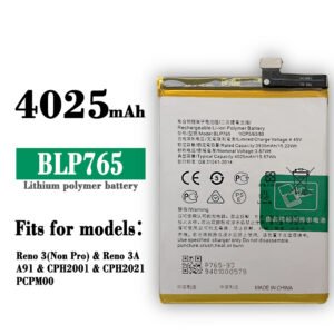 Mobile Battery For Oppo F15 BLP765