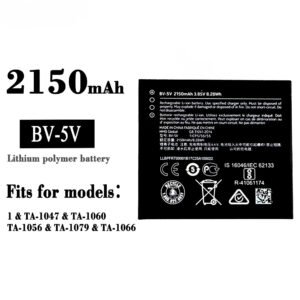 Mobile Battery for Nokia 1 BV-5V