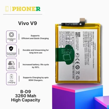 Mobile Battery for Vivo V9 BD9