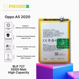 Mobile Battery For Oppo A5 2020 BLP727