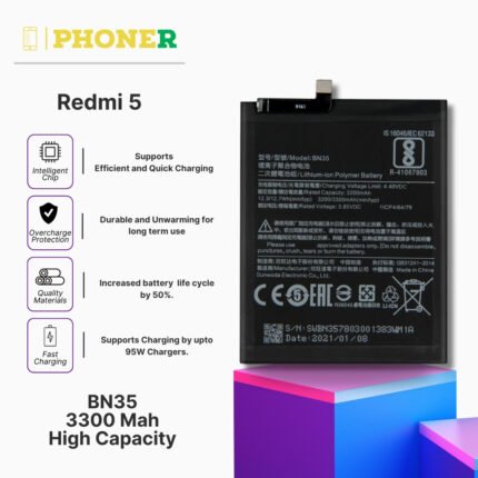 Mobile Battery for Mi Redmi 5 BN35