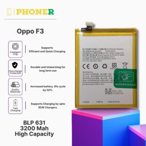 Mobile Battery For Oppo F3 BLP631
