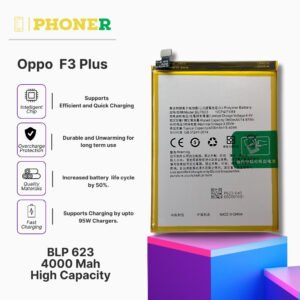 Mobile Battery For Oppo F3 Plus BLP623