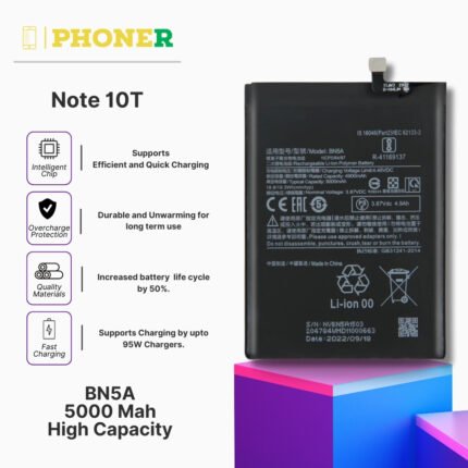 Mobile Battery for Mi Redmi Note 10T BN5A
