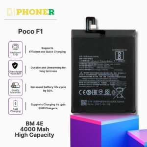 Mobile Battery for Poco F1 BM4E
