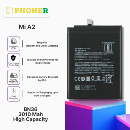 Mobile Battery for Mi A2 BN36