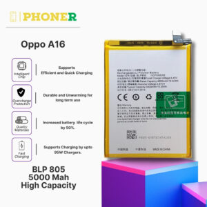 Mobile Battery for Oppo A16 BLP805 