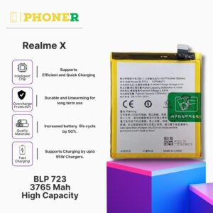Mobile Battery For Realme X BLP723