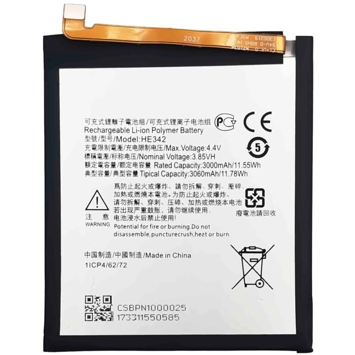 Mobile Battery for Nokia 6.1 HE342