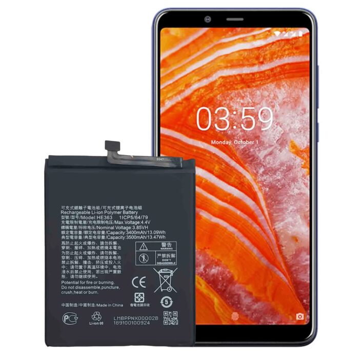 Mobile Battery for Nokia 3.1 Plus HE363