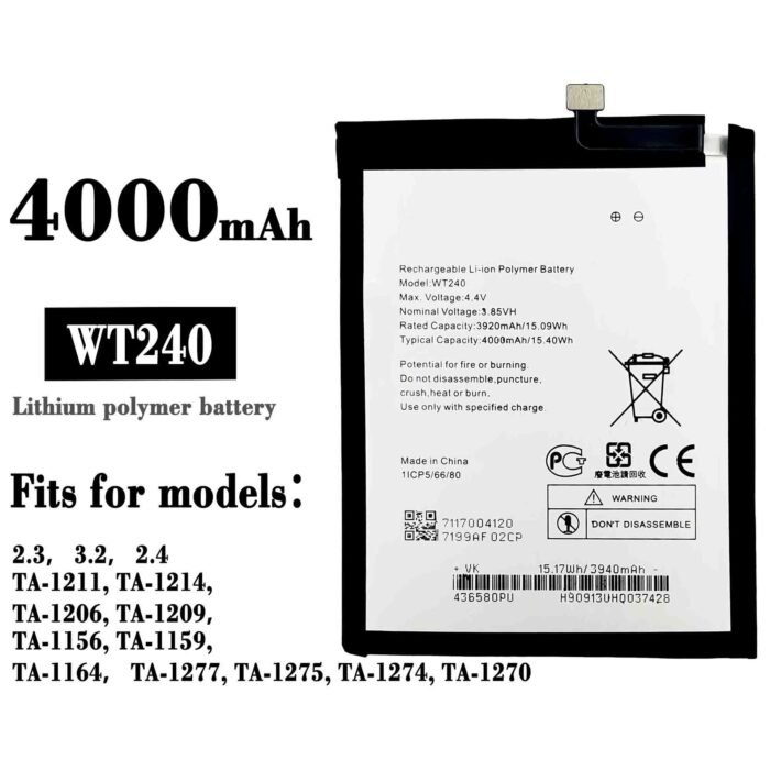 Mobile Battery for Nokia 2.3 WT240