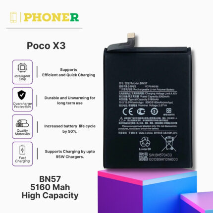 Mobile Battery for Poco X3 BN57