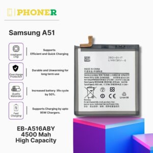 Mobile Battery for Samsung Galaxy A51