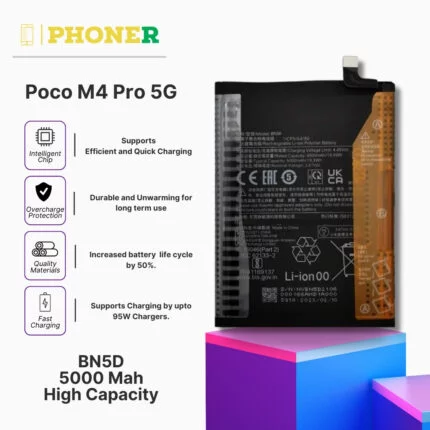 Mobile Battery for Poco M4 Pro 5G BN5D