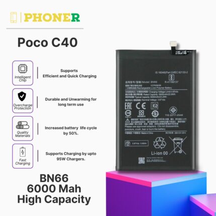 Mobile Battery for Poco C40 BN66