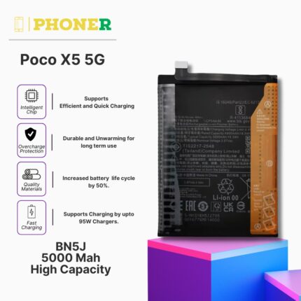 Mobile Battery for Poco X5 5G BN5J