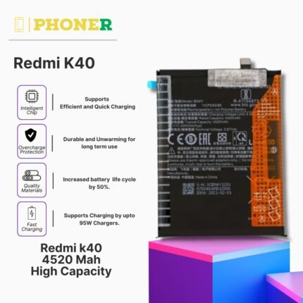Mobile Battery For Mi Redmi K40 BM4Y