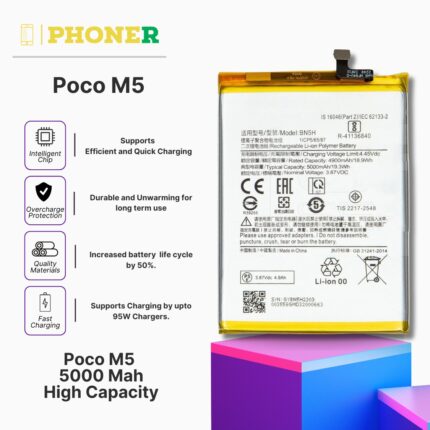 Mobile Battery For Poco M5 BN5H