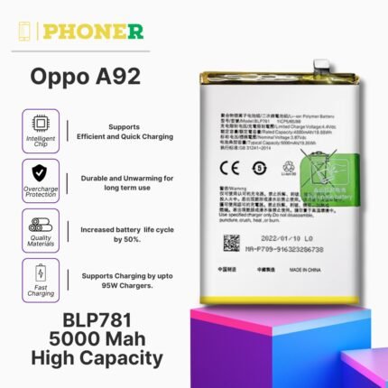 Mobile Battery for Oppo A92 BLP781