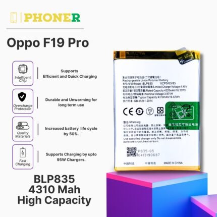 Mobile Battery for Oppo F19 Pro BLP835