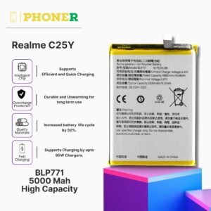 Realme C25Y Battery BLP771