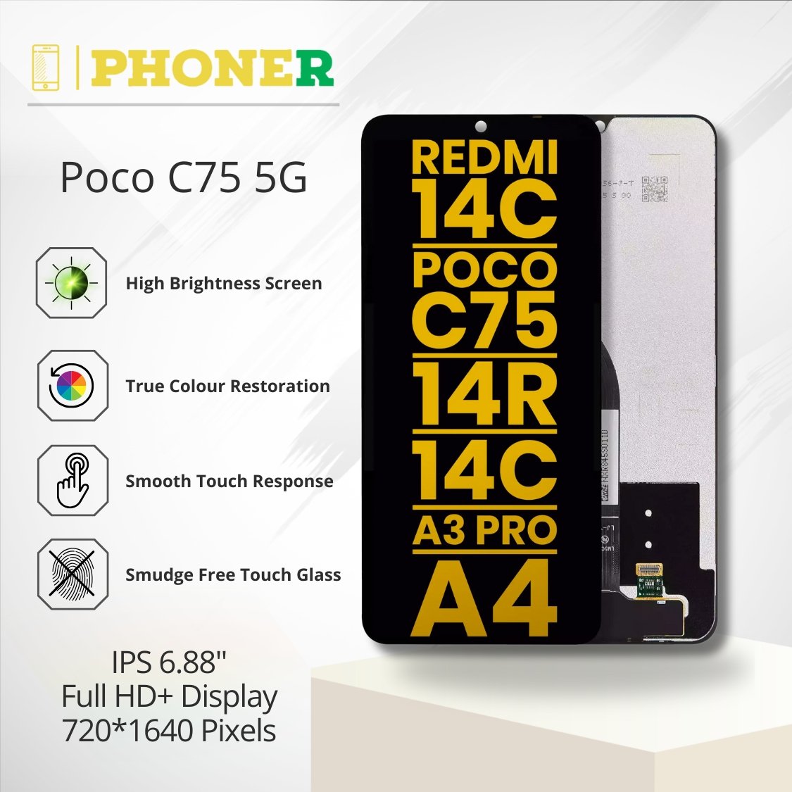 Poco C75 5G Display Poco C75 5G Display