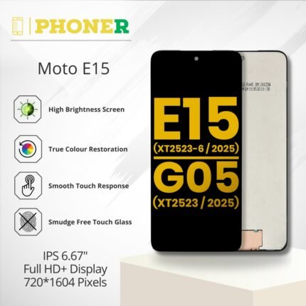 Moto E15 Display
